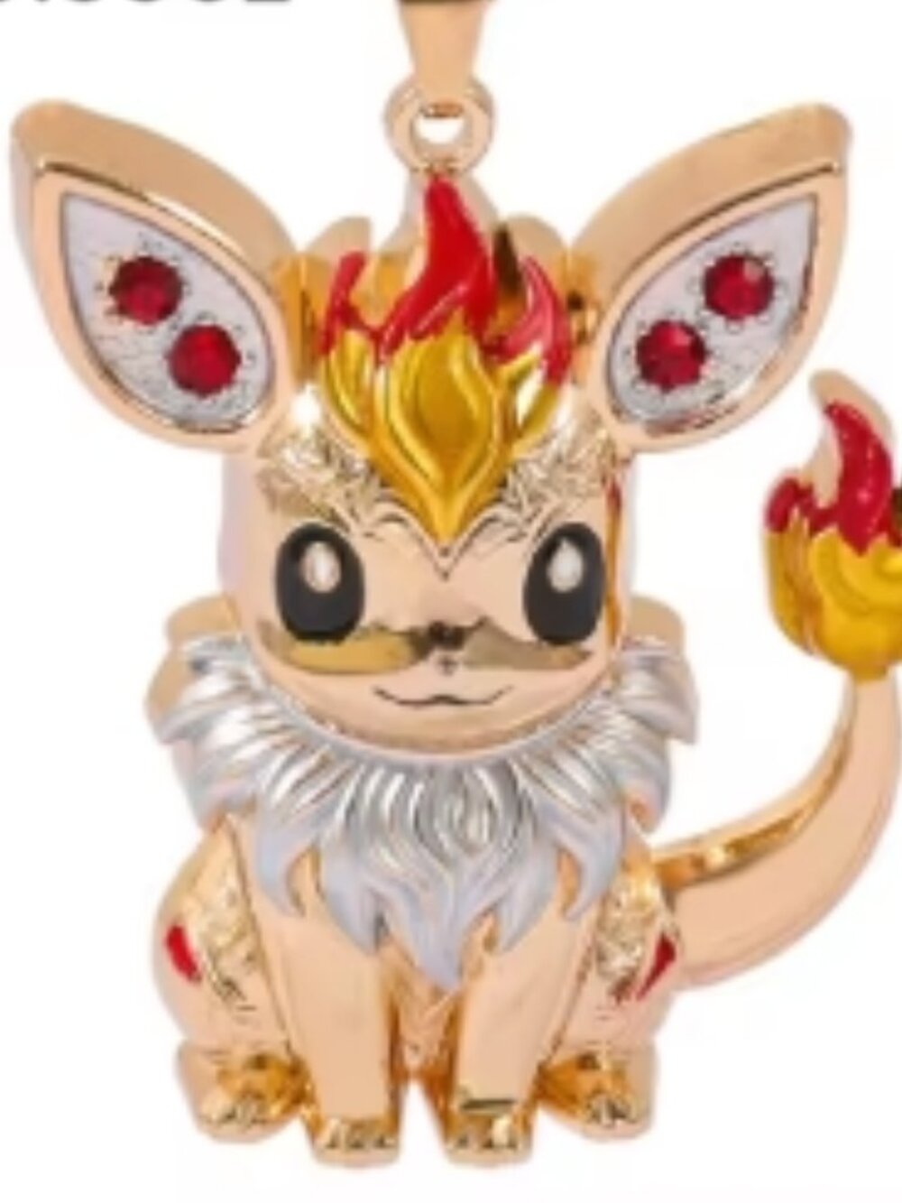 Pokémon Evee Gold Plated Pendant Necklace - Picture 2 of 3